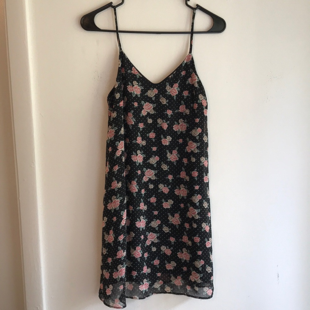Floral slip dress